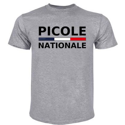 T-shirt Homme Picole Nationale - Coton Imprimé Humoristique