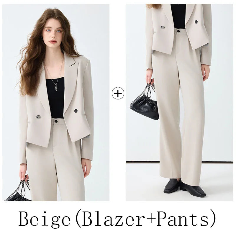 Blazer femme professionnel beige