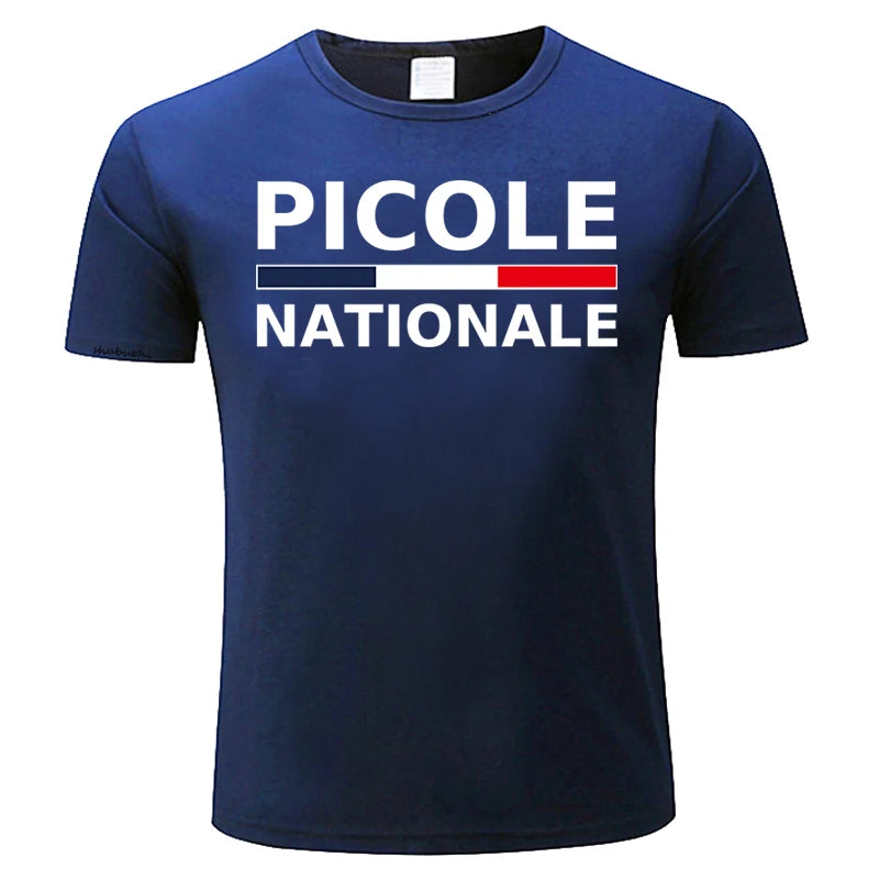 T-shirt Homme Picole Nationale - Coton Imprimé Humoristique
