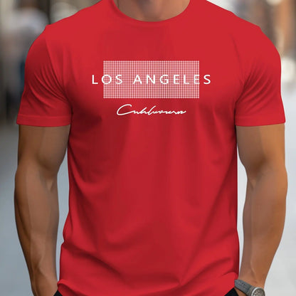 T-shirt à manches courtes imprimé Los Angeles