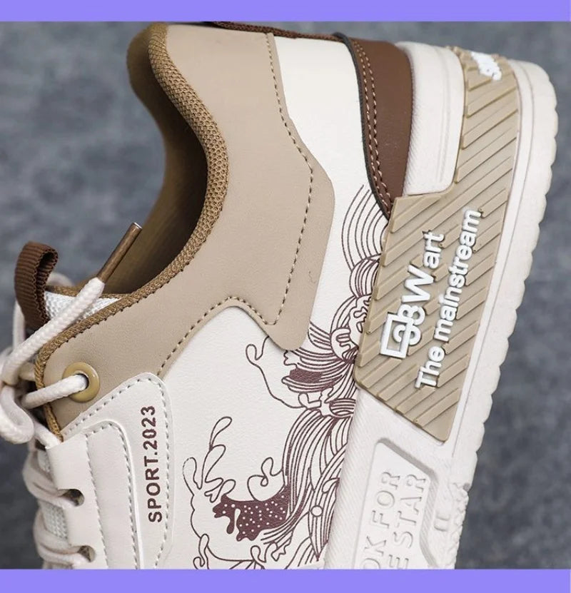 Baskets Blanches Femme Homme - Chaussures Sport Tendance 2025