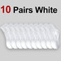 Paires de chaussettes à col rond en lot de 10 ou 20