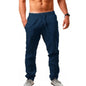 Pantalon en coton et lin pour homme