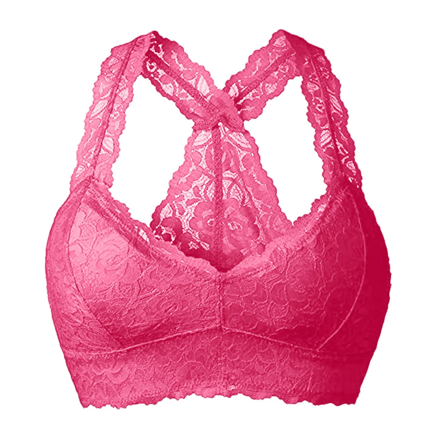 Brassière en Dentelle Dos Croisé Confort & Style