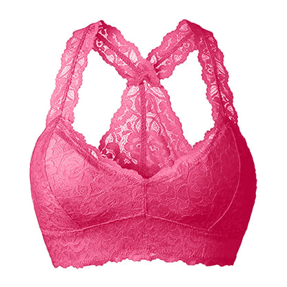 Brassière en Dentelle Dos Croisé Confort & Style