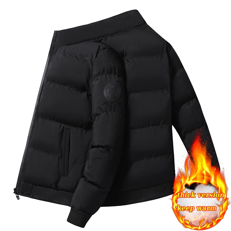 Doudoune en coton épais