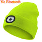 Bonnet Bluetooth LED - Musique Sans Fil et Éclairage Sport