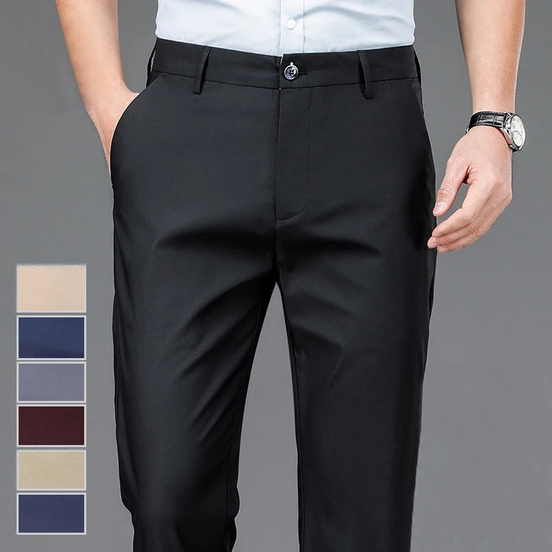 Pantalon de costume stretch homme – Élégance et confort au quotidien
