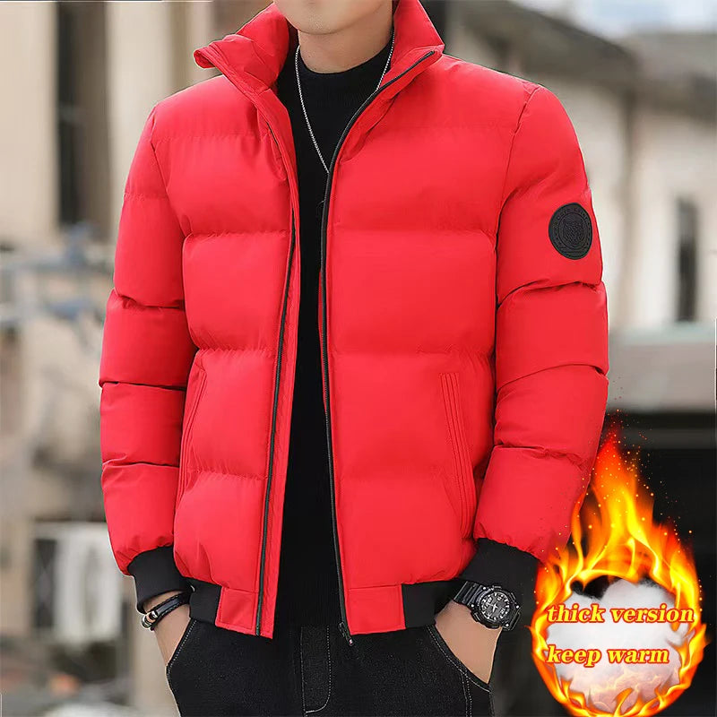 Doudoune en coton épais