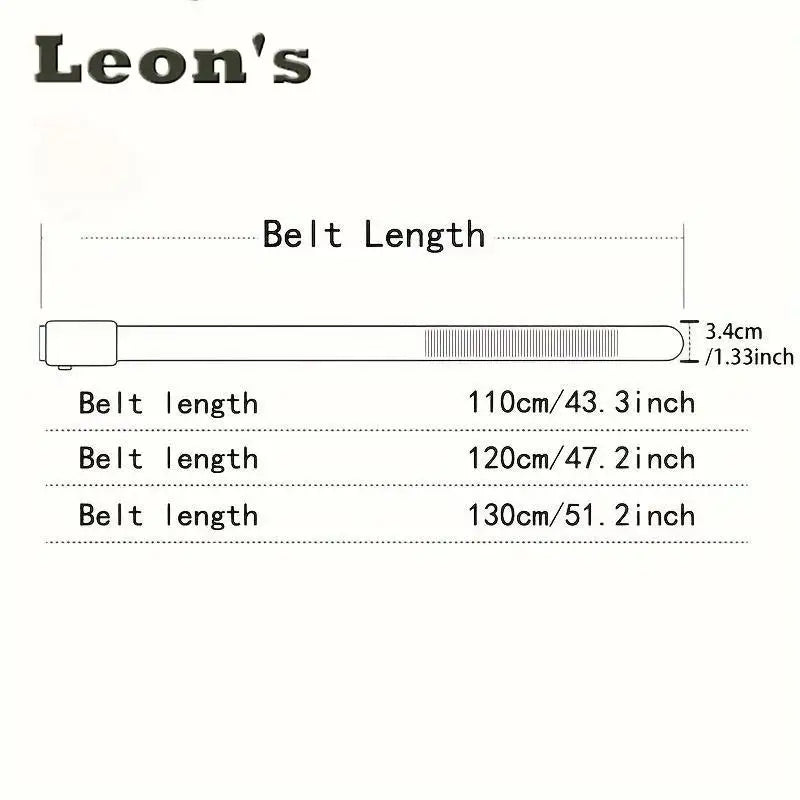 Ceinture Homme Classique – Cuir Synthétique & Boucle Métal