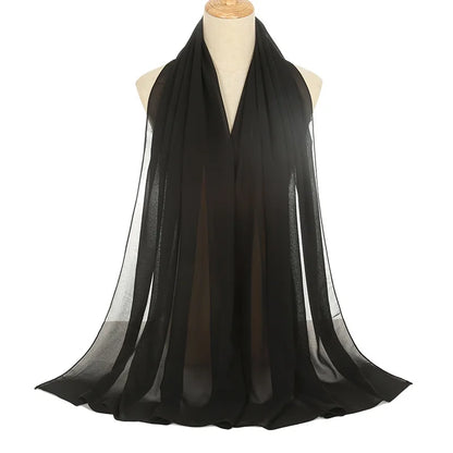 Écharpe en mousseline de soie