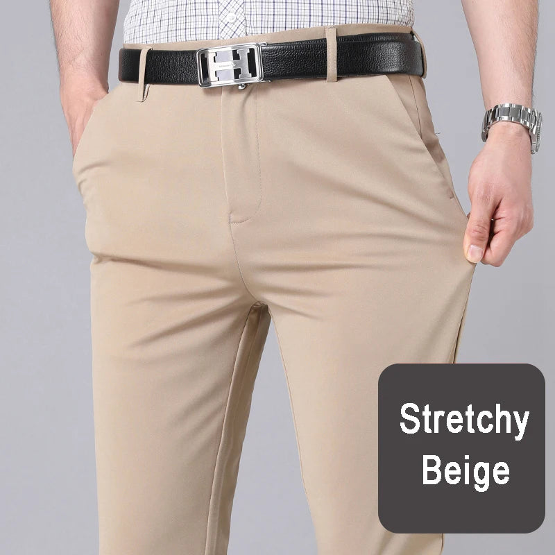 Pantalon de costume stretch homme – Élégance et confort au quotidien
