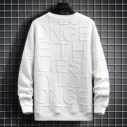 Pull Homme à Relief 3D - Style Urbain et Moderne