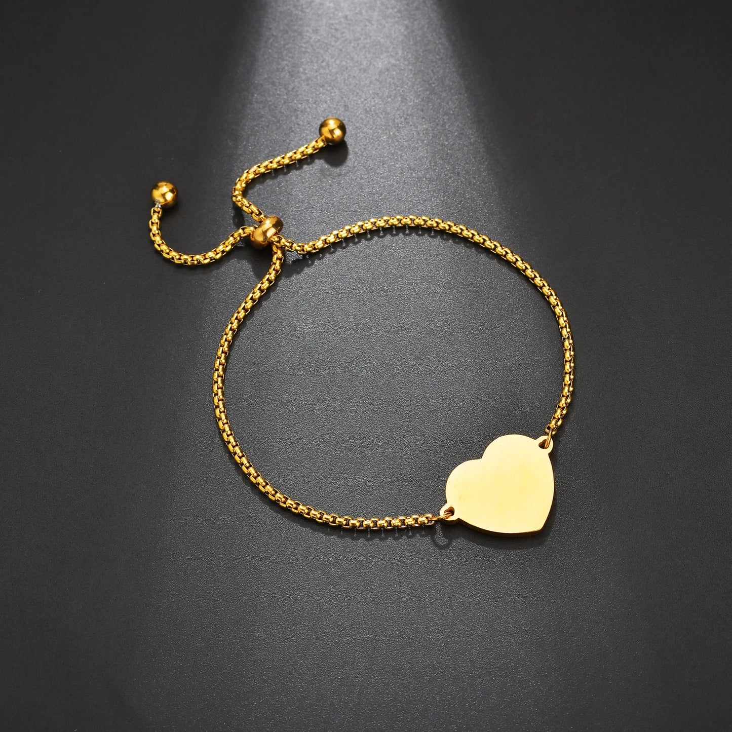 Gourmette acier inoxydable