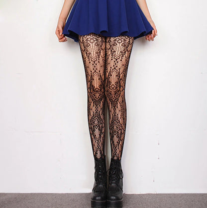 Bas résille style gothiques