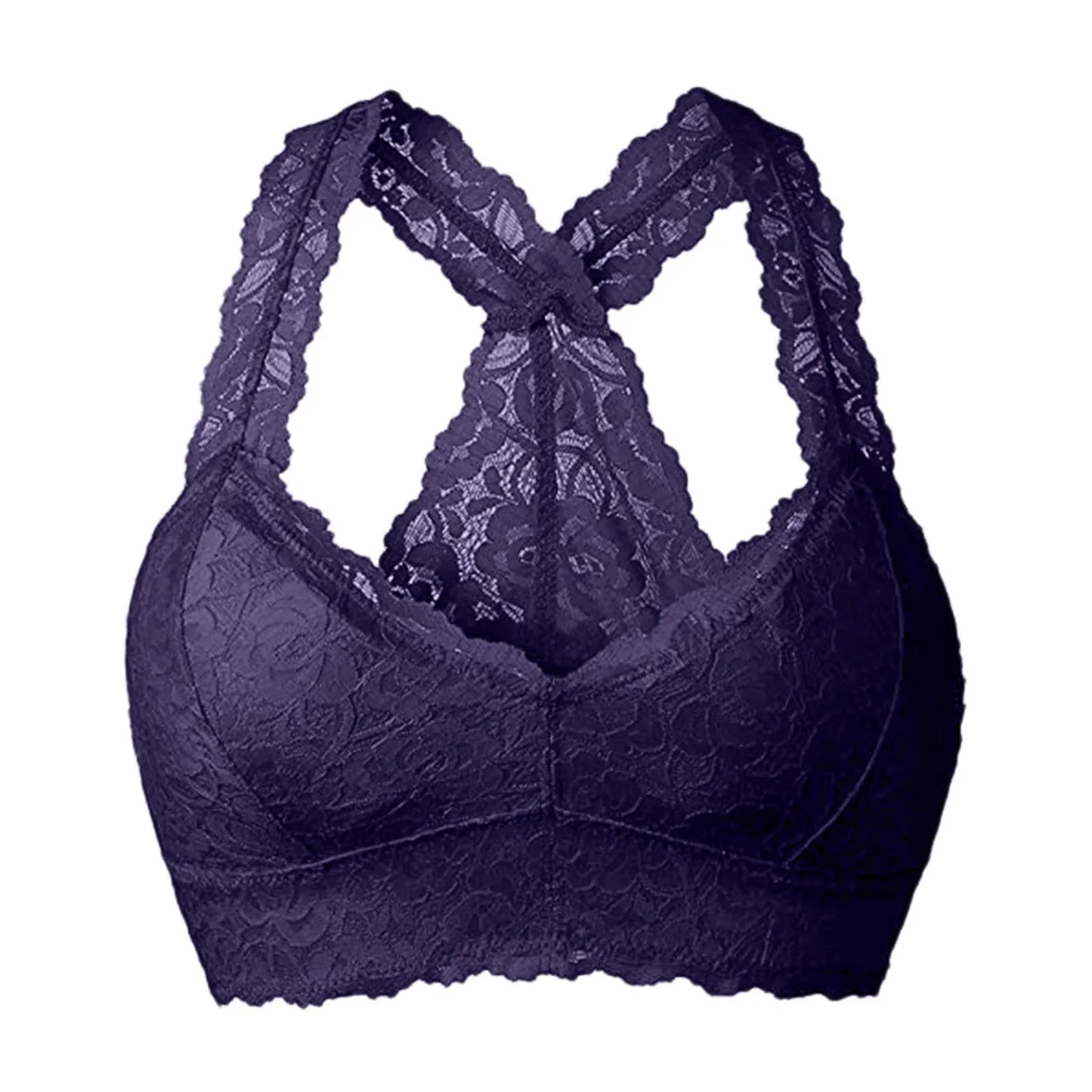 Brassière en Dentelle Dos Croisé Confort & Style