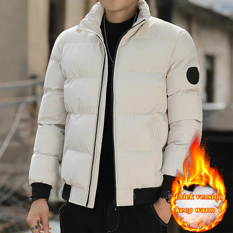 Doudoune en coton épais