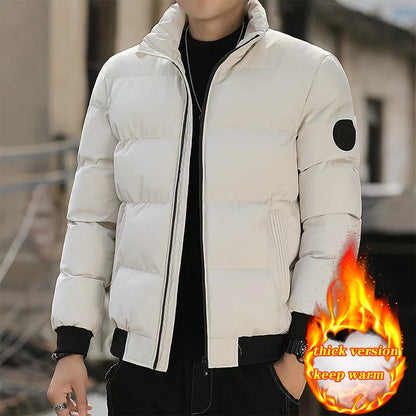 Doudoune en coton épais