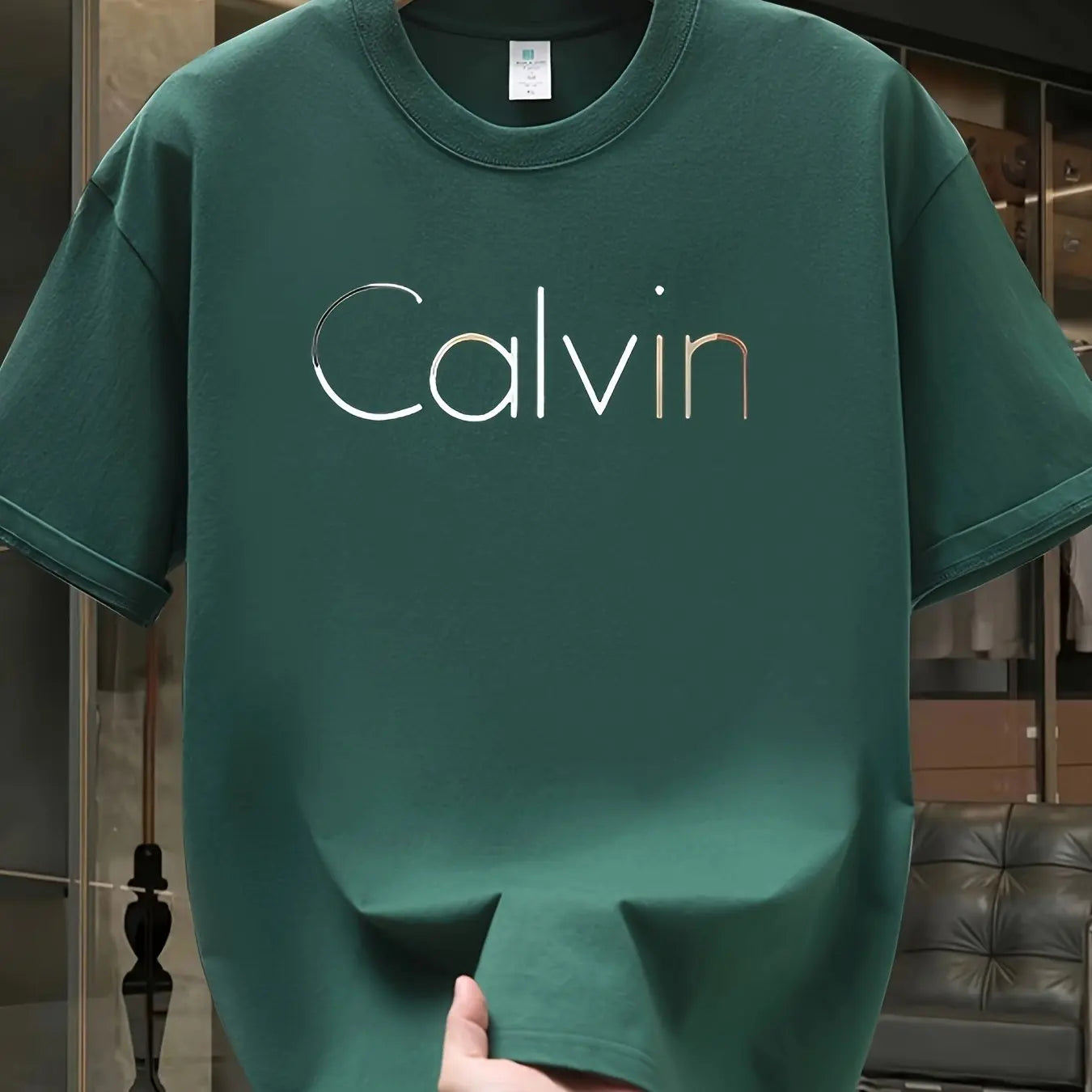 T-shirt Calvin à manches courtes