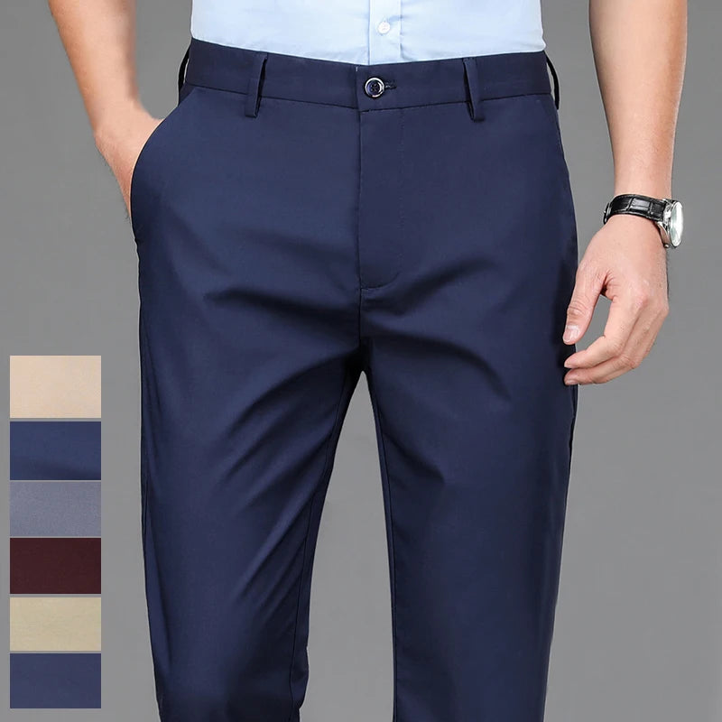 Pantalon de costume stretch homme – Élégance et confort au quotidien