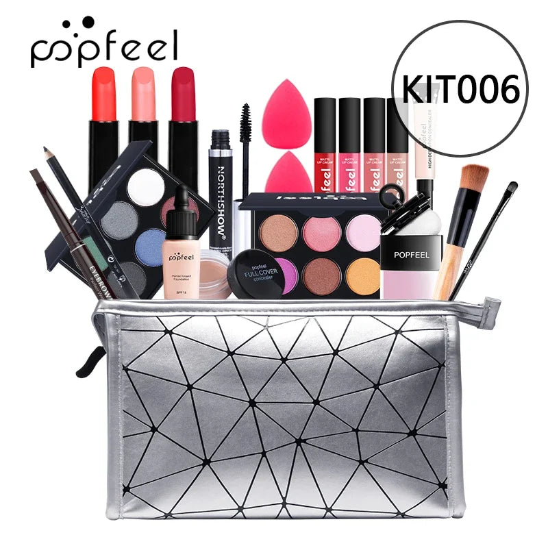 Coffret maquillage complet Popfeel – beauté professionnelle à portée de main