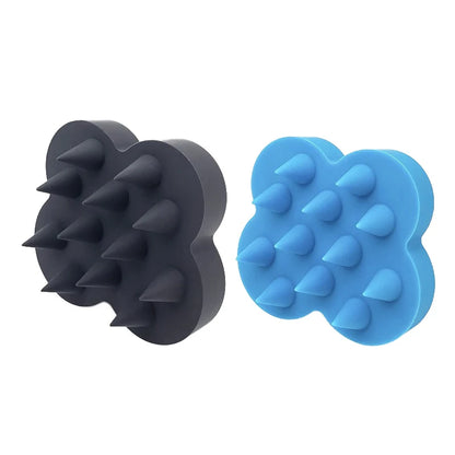 Brosse de Massage du Cuir Chevelu en Silicone