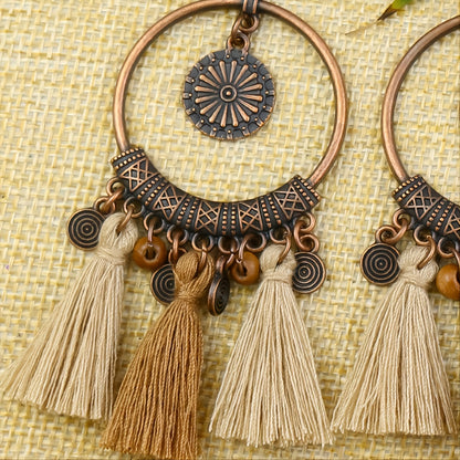 Boucles d'oreilles ponpons