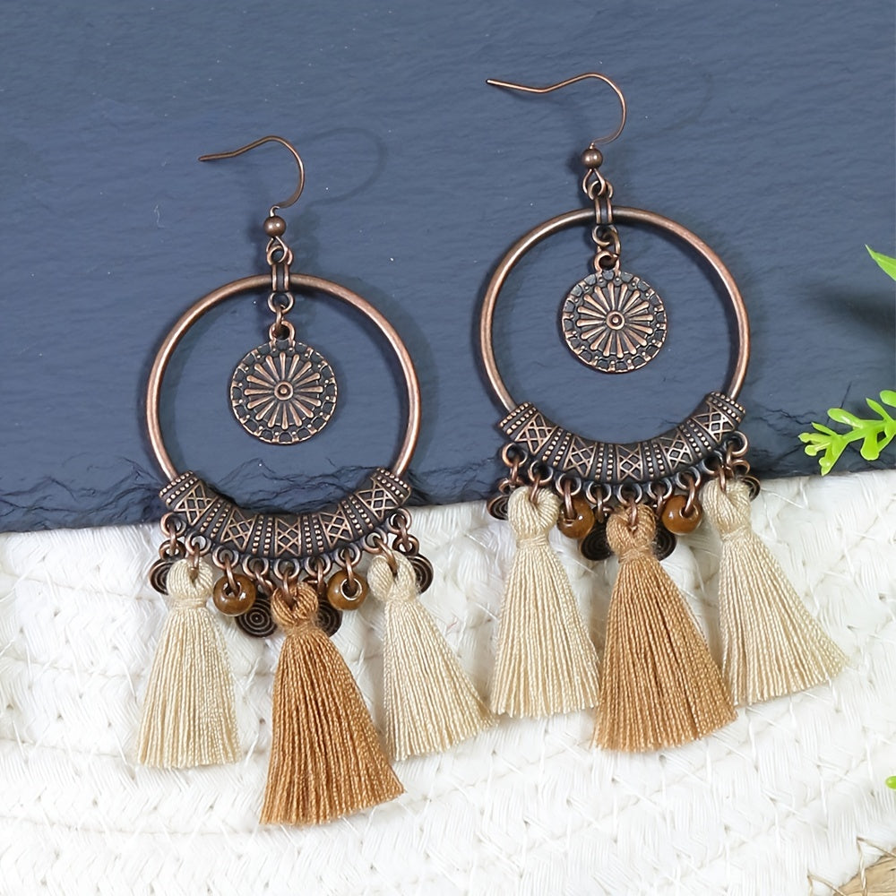 Boucles d'oreilles ponpons