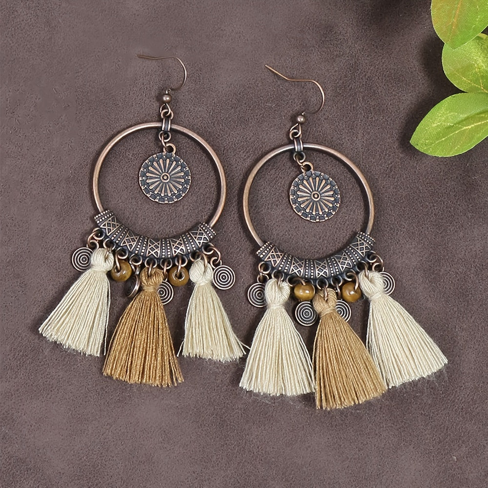 Boucles d'oreilles ponpons