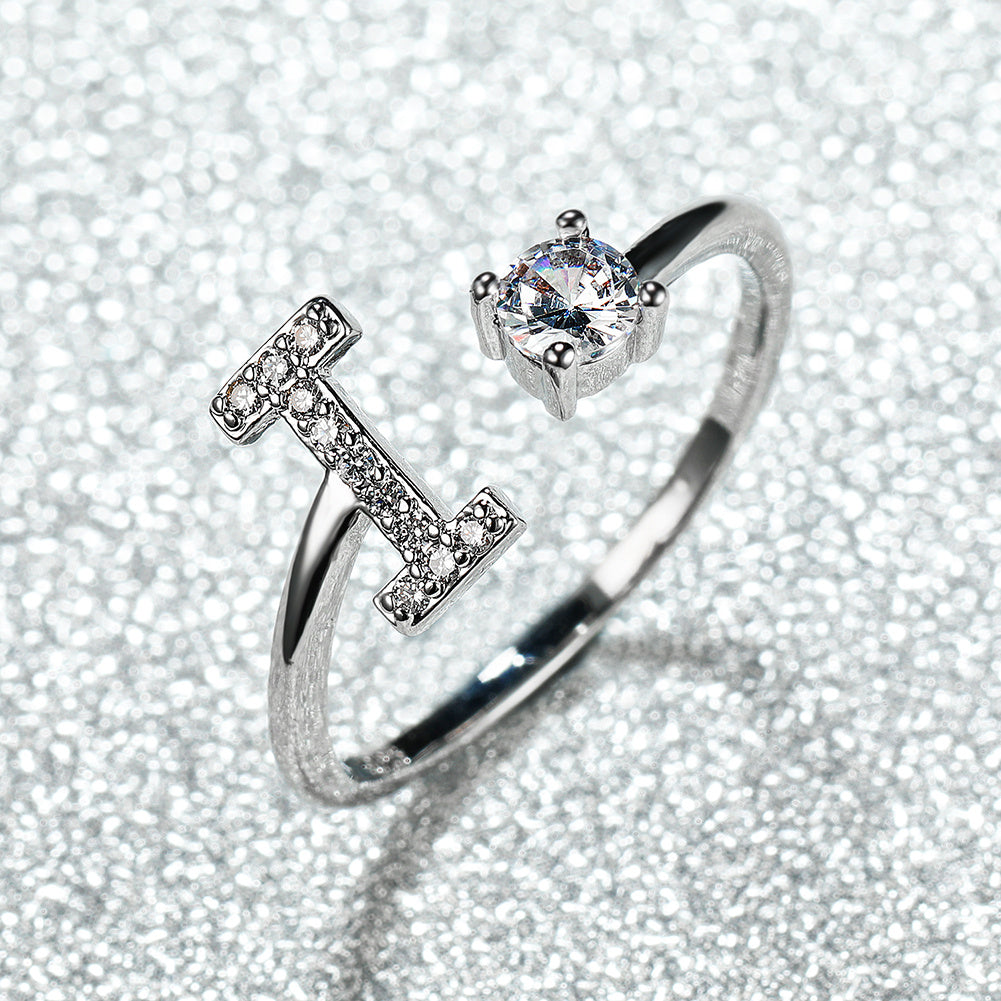 Bagues Alphabet de A-Z