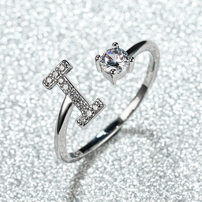 Bagues Alphabet de A-Z