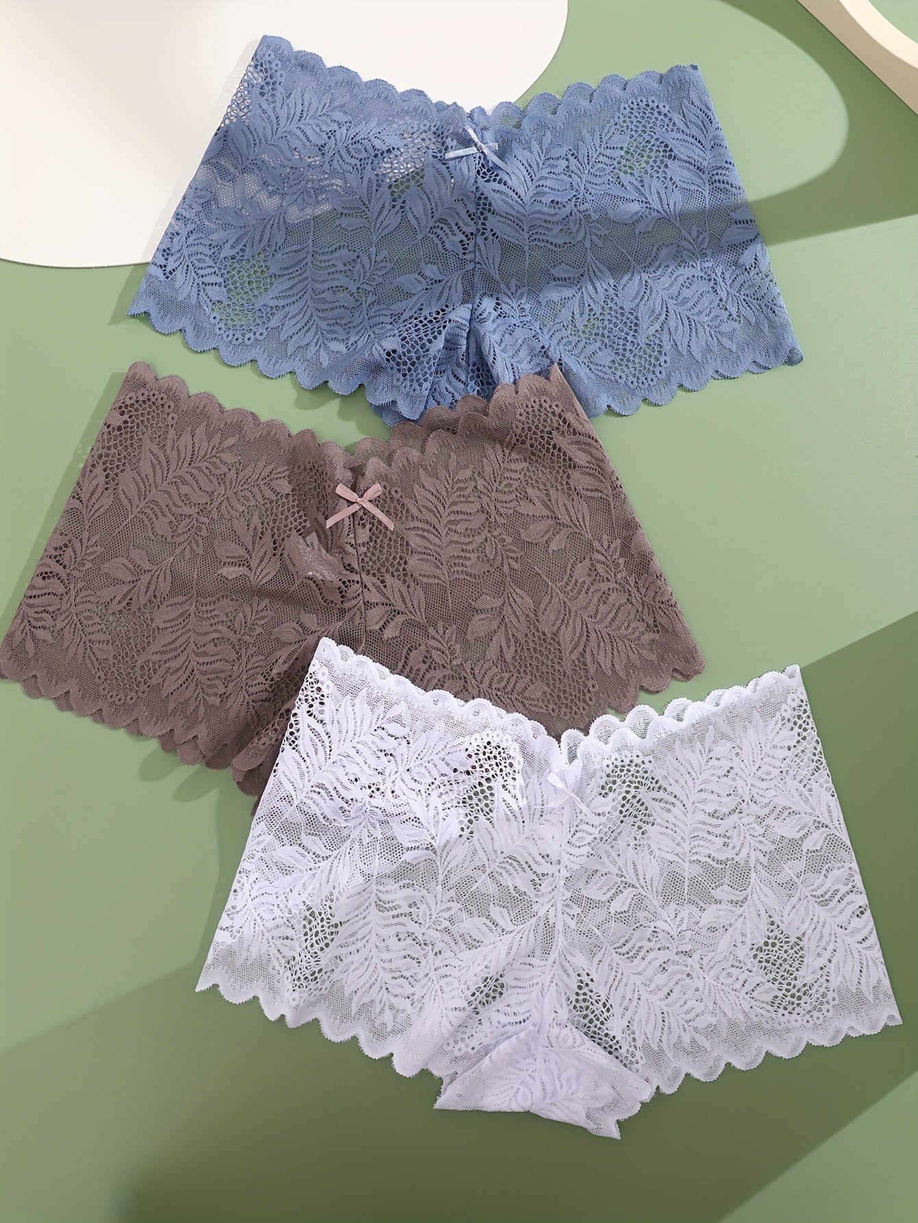 Culottes dentelle contrastée sexy