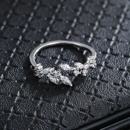 Bague feuilles