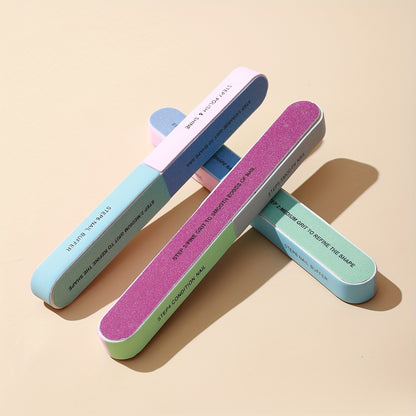 Lime a ongle Bloc Polissoir 7 Faces – Manucure Complète à Domicile