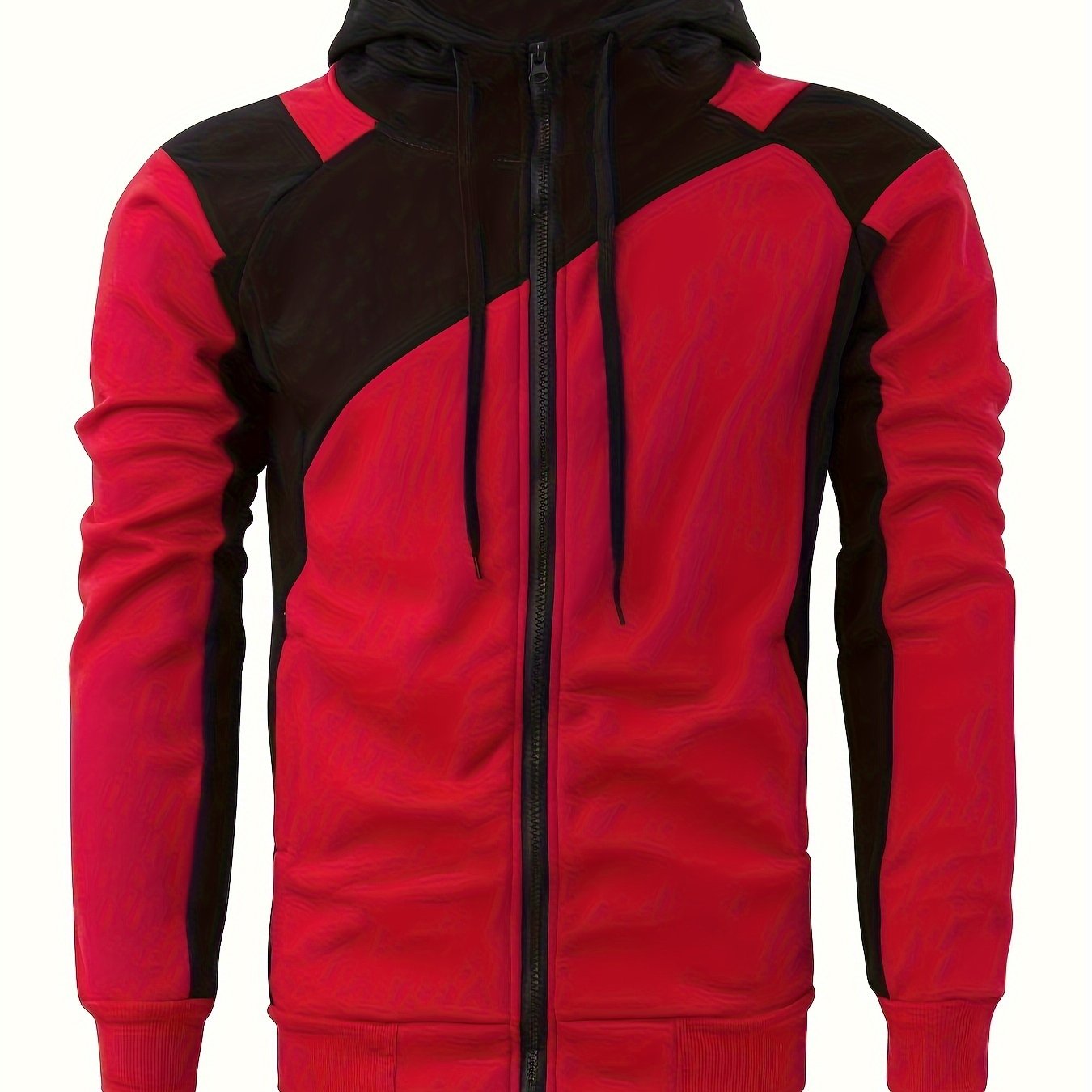Veste Zippée Capuche Homme - Style Universitaire Molleton