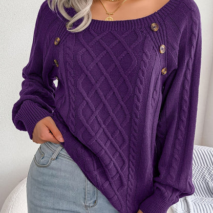 Pull avec boutons